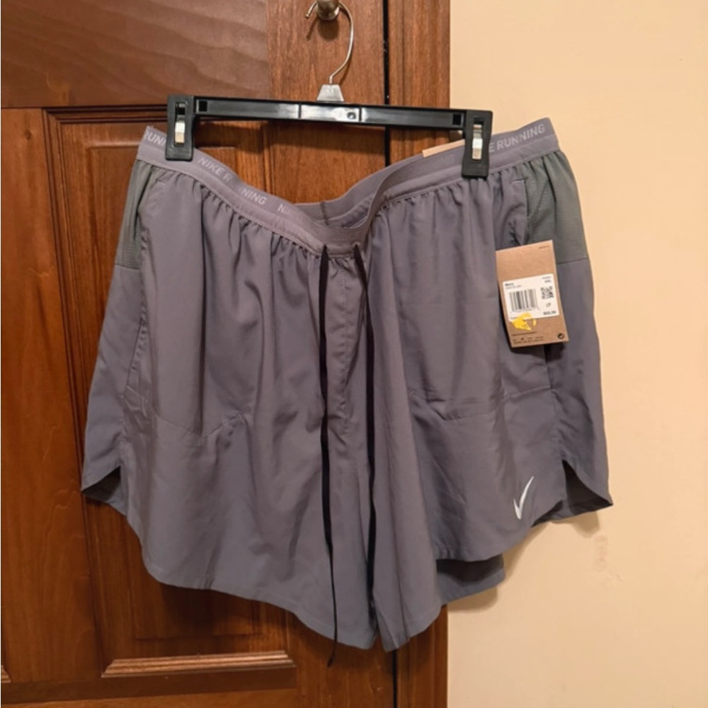 Nike DriFit Grey Running Shorts